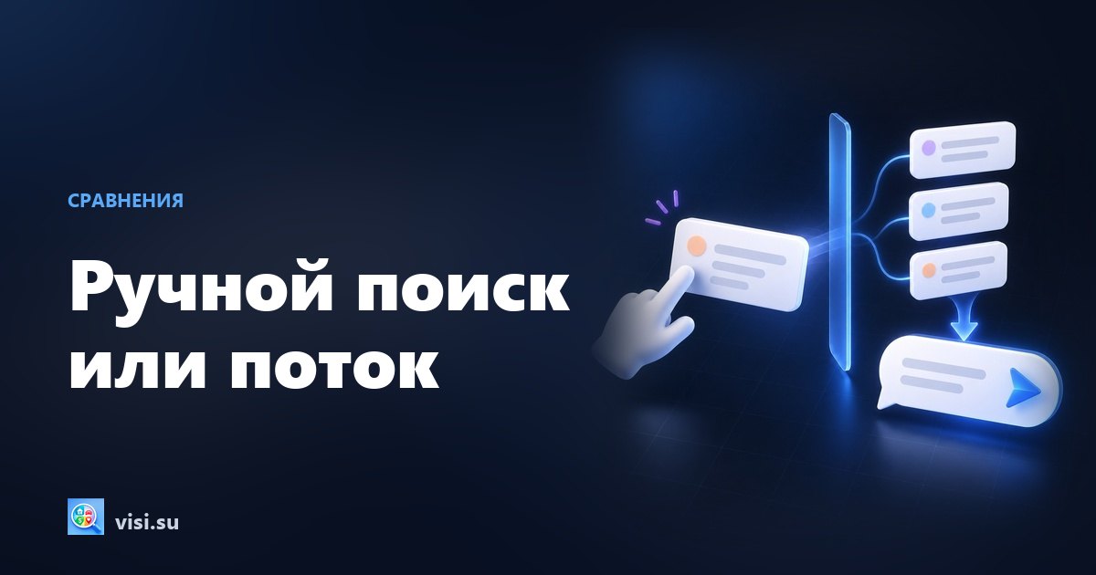 Visi или ручной поиск объявлений: когда сохранённого поиска уже недостаточно